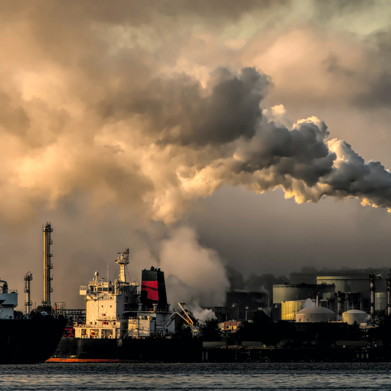 Factory Emissions and climate change