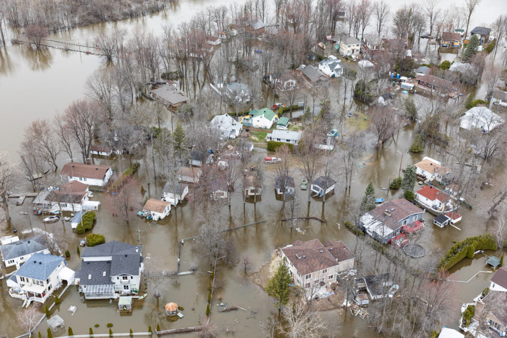 British Columbia, Canada floods due to climate change