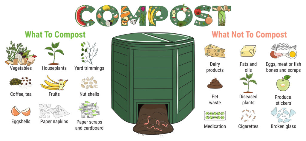 What can and cannot be composted